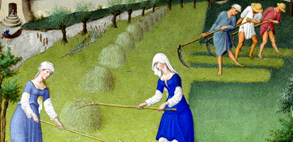 Les très riches heures du duc de Berry, Aout